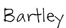 Bartley Font Image