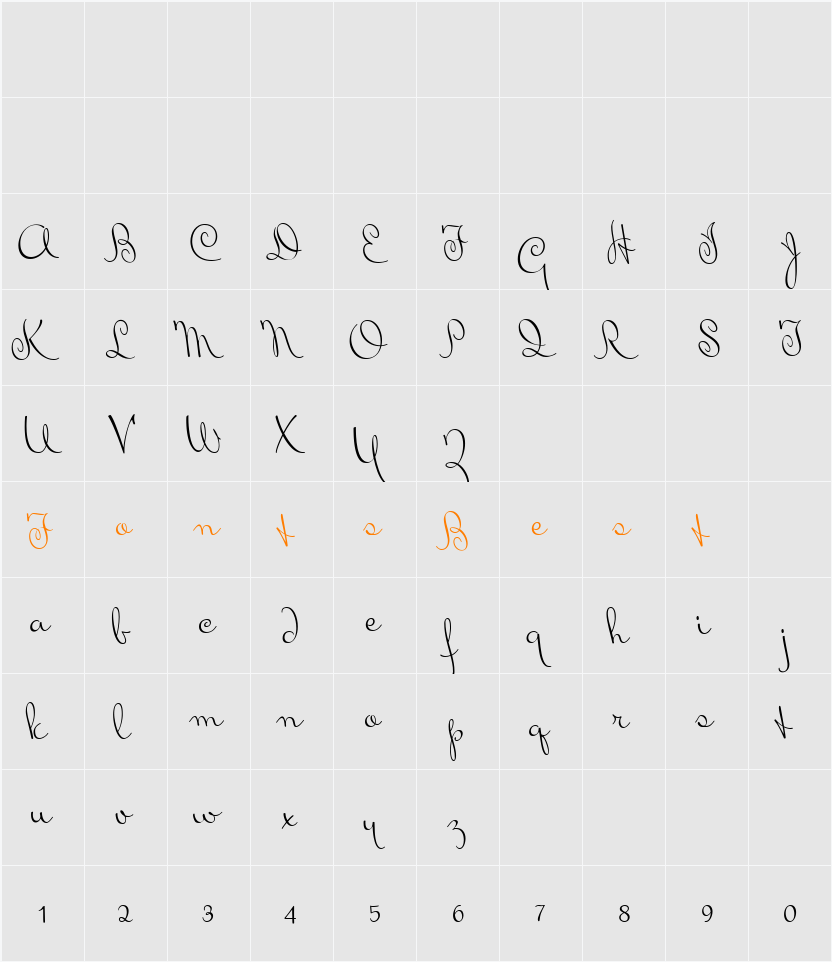MrsVonEckley Character Map