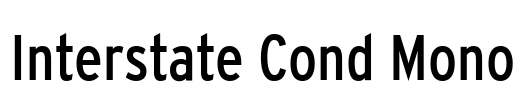 Interstate Cond Mono