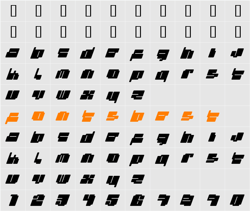 09 27 Character Map