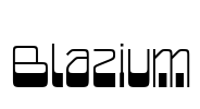 Blazium Font Image