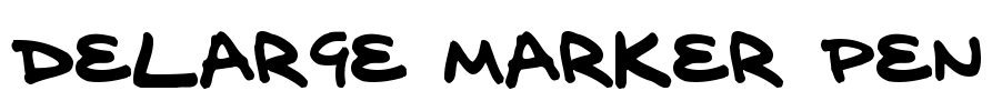 delarge marker pen