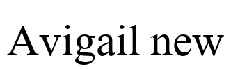 Avigail new