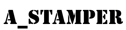 a_Stamper Font Image