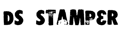 DS Stamper Font Image
