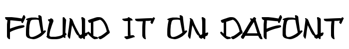 Found it on Dafont Font Image