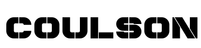 Coulson Font Image