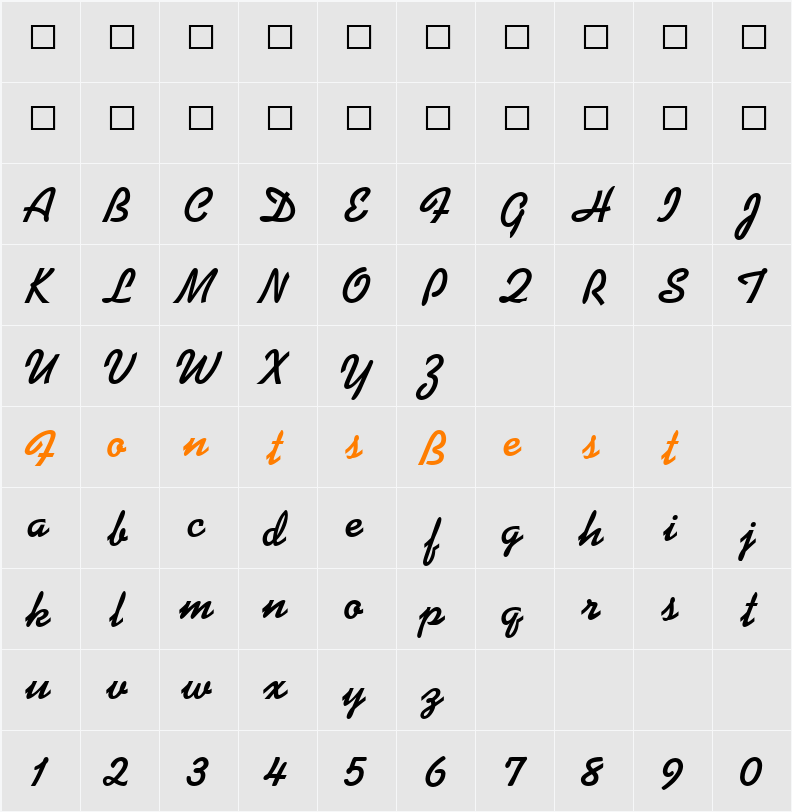 Civilian Character Map