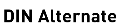 DIN Alternate