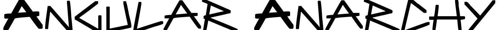 Angular Anarchy