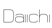 Daiichi Font Image