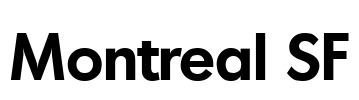 Montreal SF Font Image