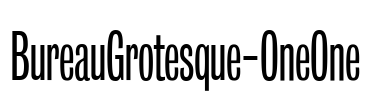 BureauGrotesque-OneOne