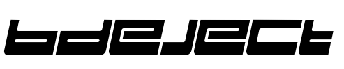 BDEject Font Image