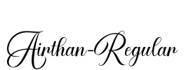 Airthan-Regular Font Image