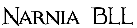 Narnia BLL Font Image