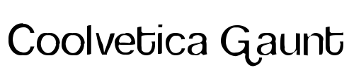 Coolvetica Gaunt