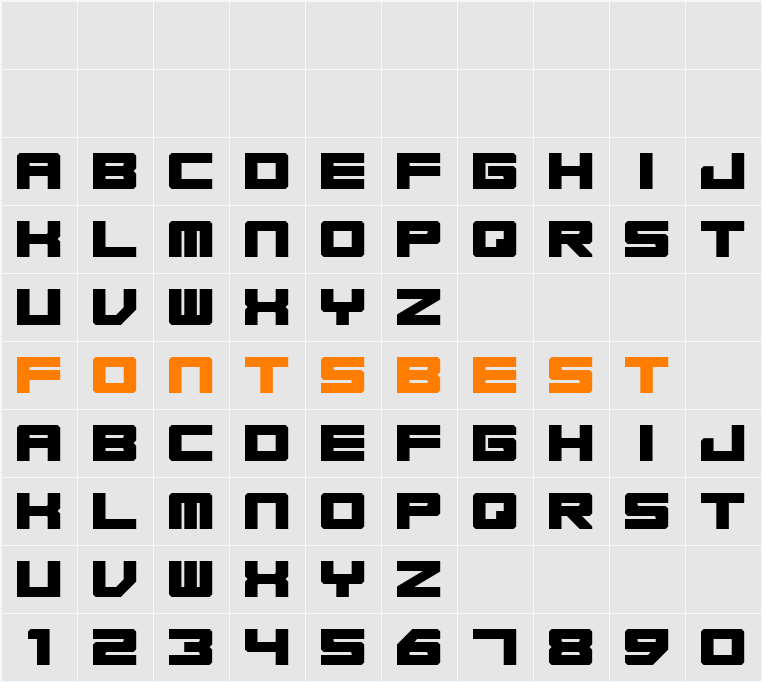 Base45 Character Map