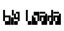 Big Loada Font Image