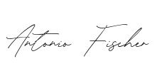 Antonio Fischer Font Image