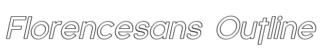 Florencesans Outline