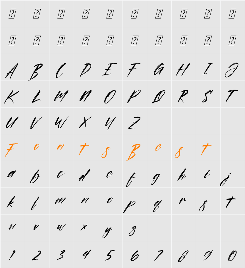 Brother Character Map