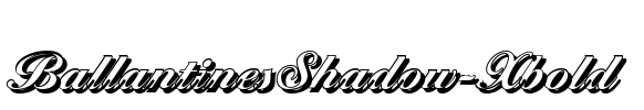 BallantinesShadow-Xbold