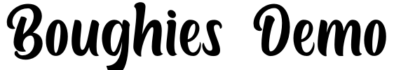 Boughies Demo
