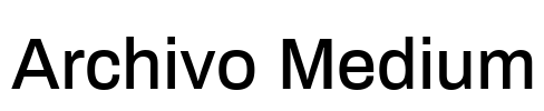 Archivo Medium