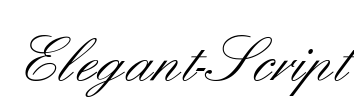 Elegant-Script
