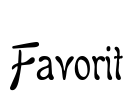 Favorit Font Image