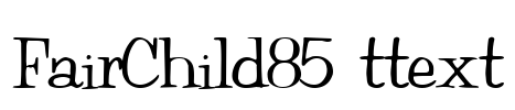 FairChild85 ttext