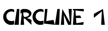 CIRCLINE 1 Font Image
