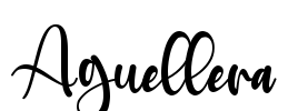 Aguellera Font Image