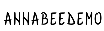 AnnaBeeDemo Font Image