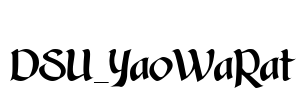 DSU_YaoWaRat Font Image