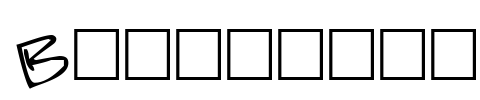 Barrakuda Font Image