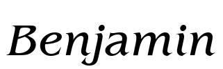 Benjamin Font Image