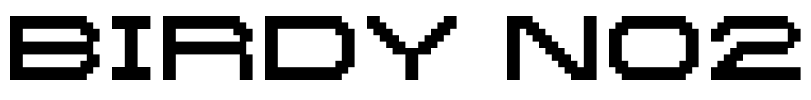 Birdy No2 Font Image