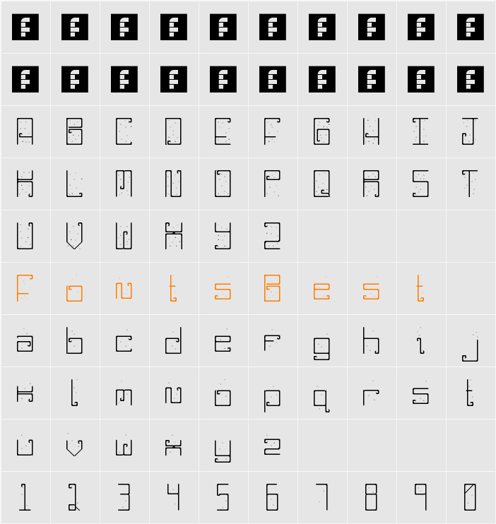 My Misha Character Map