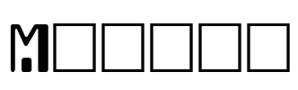 Mycalc Font Image