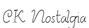 CK Nostalgia