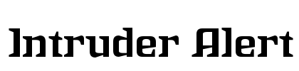 Intruder Alert
