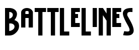 BattleLines Font Image
