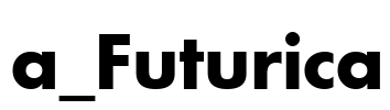 a_Futurica Font Image