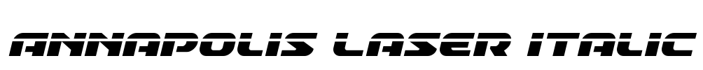 Annapolis Laser Italic