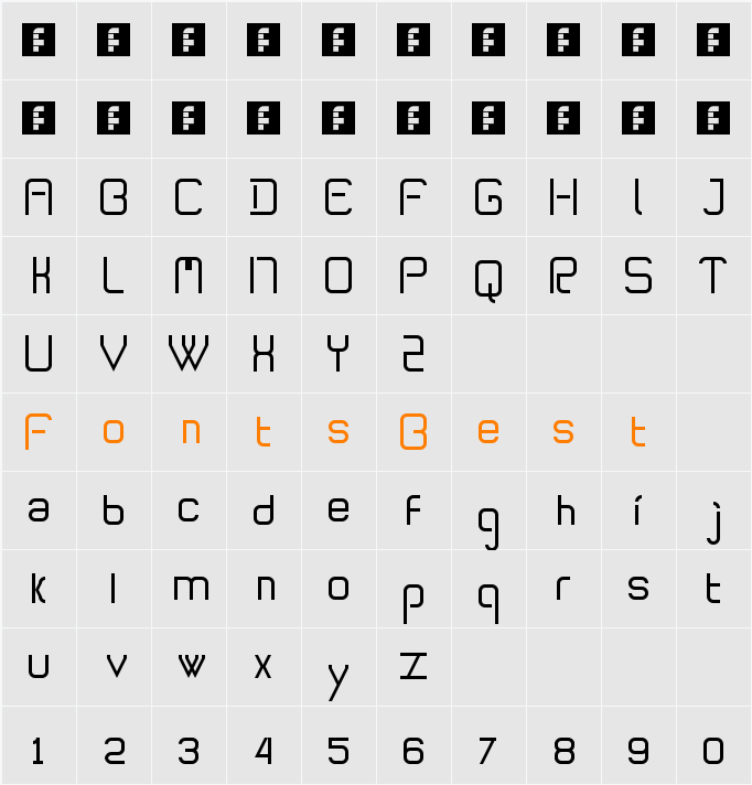 Isolinear Character Map