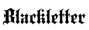 Blackletter