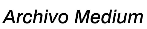 Archivo Medium