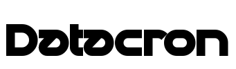 Datacron Font Image